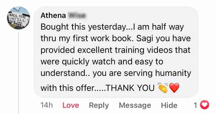 Customer testimonial result