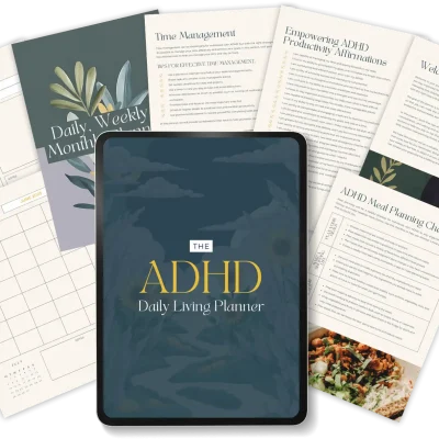 The ADHD Daily Living Planner - with Resell Rights