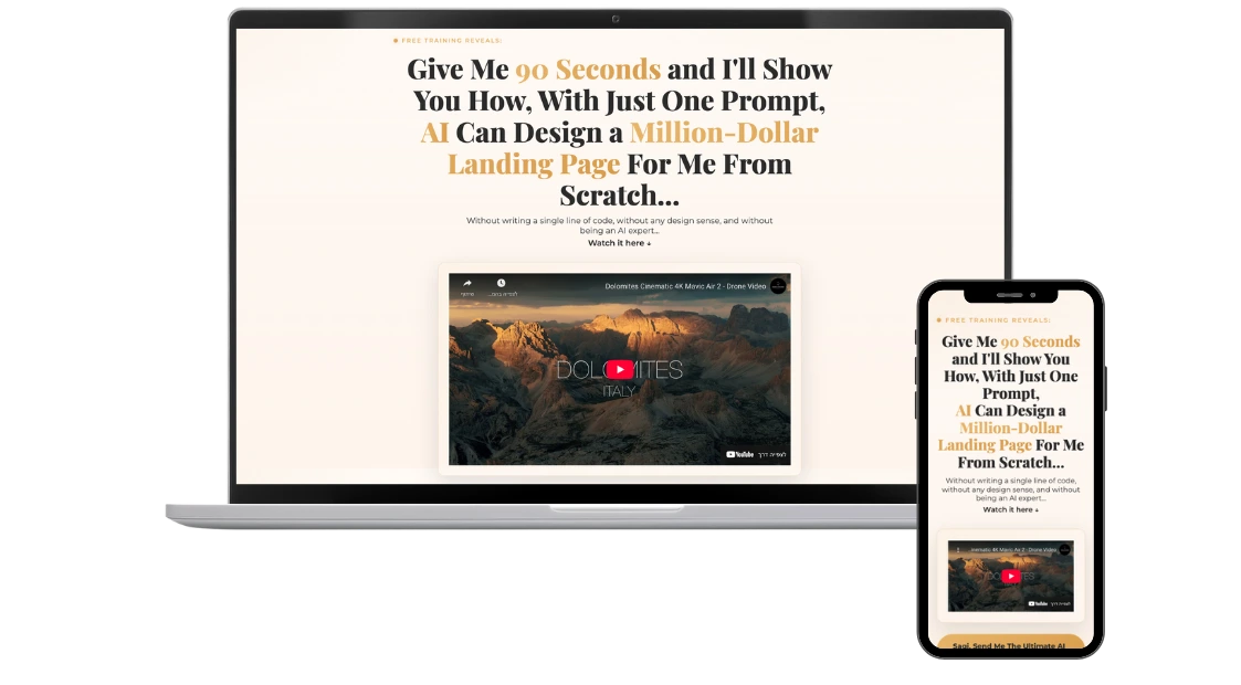 AI Funnel Designer Dashboard