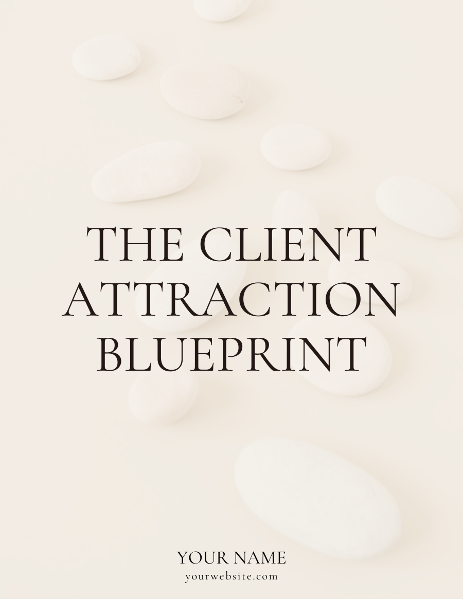 The Client Attraction Blueprint